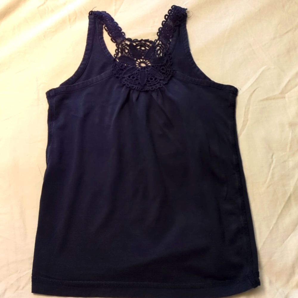 💲3/$20 - Girl's Navy Tank Top